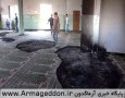 آتش زدن مسجد جوادین توسط نظامیان بحرینی