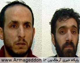 دو عضو بازداشت شده گروههاي تروريستي در سوريه،رداد العکاري (سمت راست )و خالد طقطق