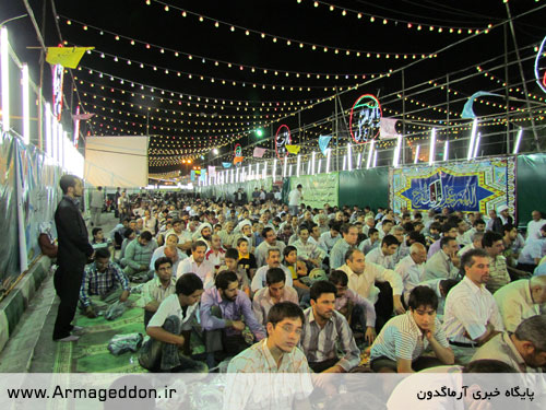 جشن میلاد منجی در مهدیه القائم المنتظر حکیمیه