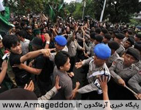 اعتراض مسلمانان اندونزی به ممنوعيت اقامه نماز جمعه