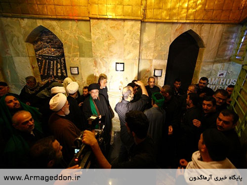 تربت امام حسین (ع) در روز عاشورا