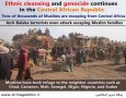 Stop killing muslims in central african republic