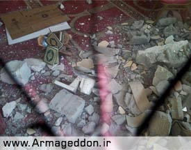هتک حرمت قرآن کریم در جریان تخریب مسجدی در مکه