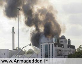 بازداشت دو نوجوان متهم به آتش‌سوزی بزرگترین مسجد غرب اروپا