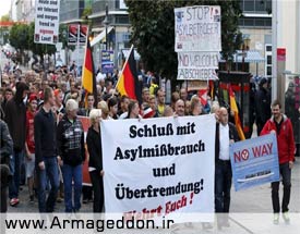 مقامات برلین هشدار دادند: تظاهرات ضداسلامی افراطی ها علیه مهاجران