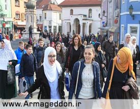 اعتراض مسلمانان بوسنی به نژادپرستی دولت