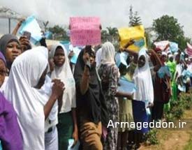 هشدار مسلمانان نیجریه به خاطیان قانون آزادی حجاب در مدارس