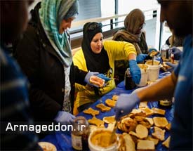 کمک انسان‌دوستانه مسلمانان به بی‌خانمان‌های «دنور» آمریکا