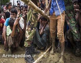 سرگردانی مسلمانان روهینگیا در مرز هند و بنگلادش