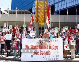 راهپیمایی علیه اسلام‌هراسی و نژادپرستی در کانادا